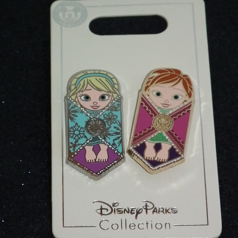 Frozen ana and elsa Pin's from WDW Collection